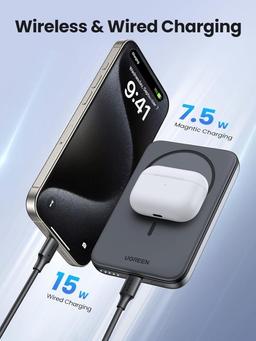 UGREEN Magnetisk Powerbank 5000mAh USB-C för iPhone