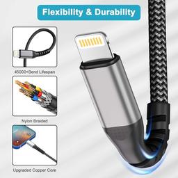 MFi Certified 2M USB-C Lightning Fast Charge Cable