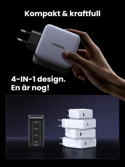 UGREEN Nexode 100W GaN 4-Port USB-C Charger
