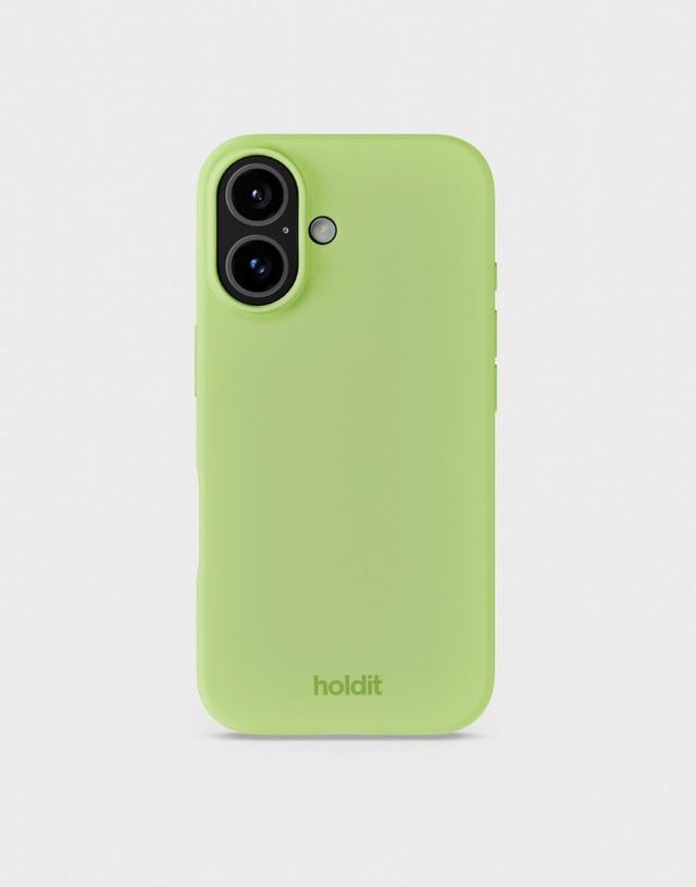 Holdit Silicone Case for iPhone 16 - Matcha Green