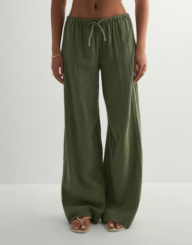 Easy Breeze Dark Green Pants by Nelly