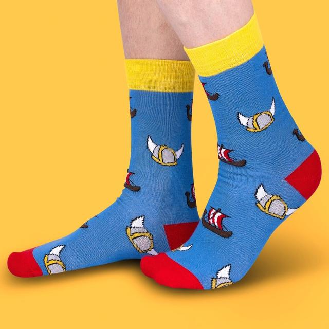 Swedish Viking-Inspired Comfort Socks
