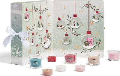 Yankee Candle Bokkalender 2022 | Presentset för doftljus | 12 fyllda votivljus