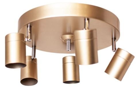 By Rydéns - Correct takspot 5-låg i guld - Bright 1-2-3