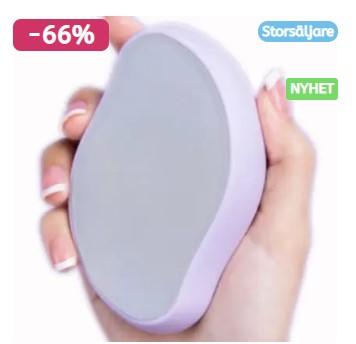 Smärtfri hårborttagning - Epilator Crystal Hair Eraser Lila - Make Up Sweden