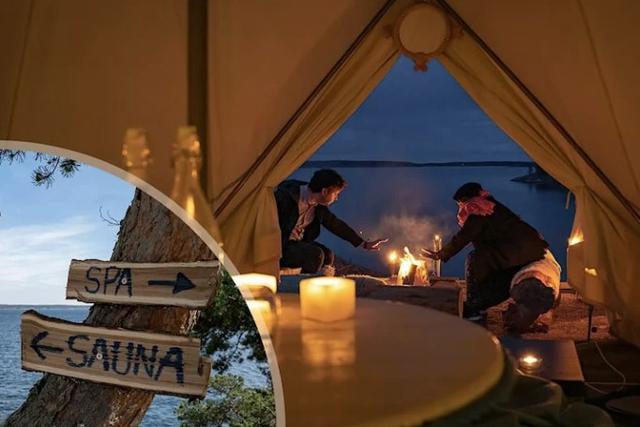 Glamping för 1-4 personer inkl. middag, frukost och aktiviteter | Let's deal