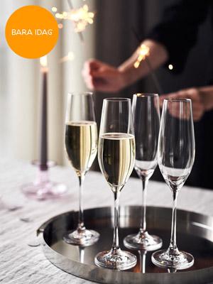50% rabatt på Scandi Living Karlevi glas hos Nordic Nest
