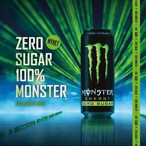 10 kr cashback på Monster Energy Zero Sugar