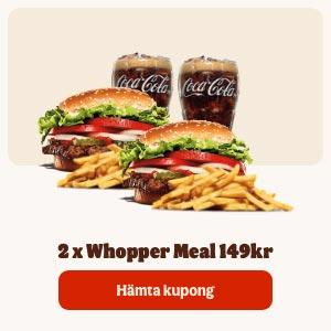 Månadens rabattkuponger hos Burger King