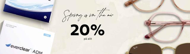 20% på allt - Lensway