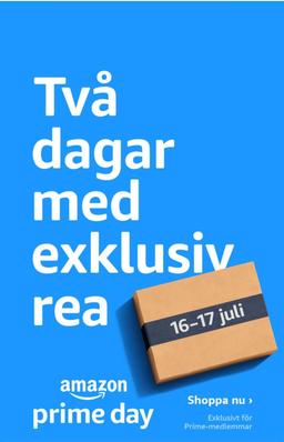 Amazon Prime Day 16-17 juli - vi har samlat klippen!
