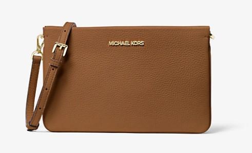 Michael Kors - Jet Set Large Pebbled Leather Crossbody Bag