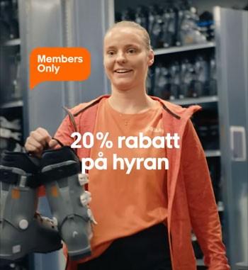 Stadium Rental i Åre och Sälen - 20% rabatt på hyran