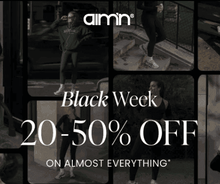 Black Week: Upp till 50% på Träningskläder!