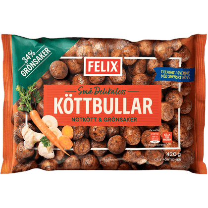 20 kr smakrabatt på Felix nya köttbullar för klubbmedlemmar