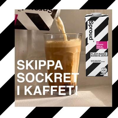 50% cashback på Sproud växtbaserad dryck