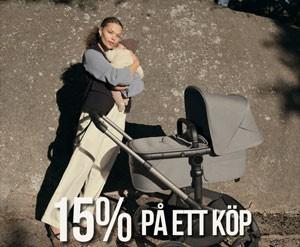 Köpbarnvagn - få 15% rabatt på ditt köp