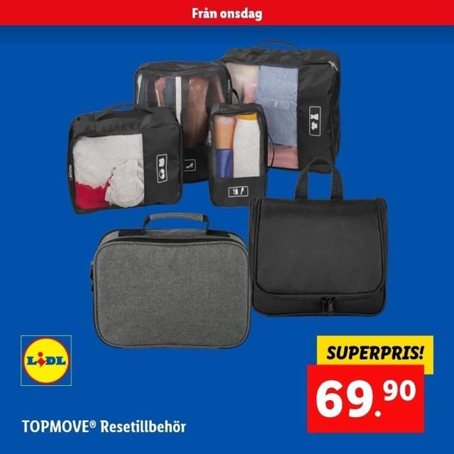 Lidl - Högkvalitativa resetillbehör