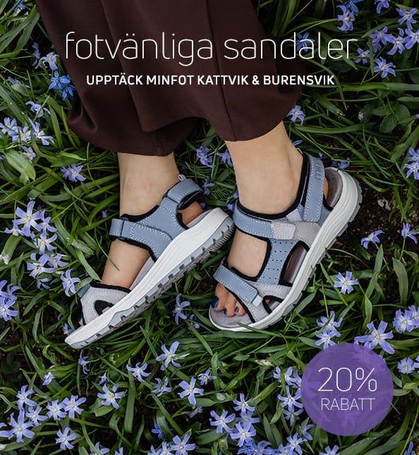 20% på sandaler från Minfot Kattvik, Burensvik & Torekov