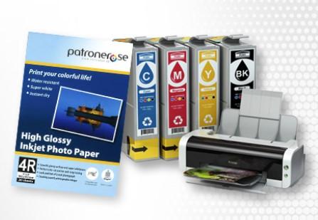Bläckpatroner eller fotopapper för bara 1 krona - Patroner.se