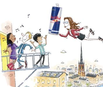 Få en gratis Red Bull!