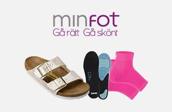 20 % på alla skor hos Minfot.se