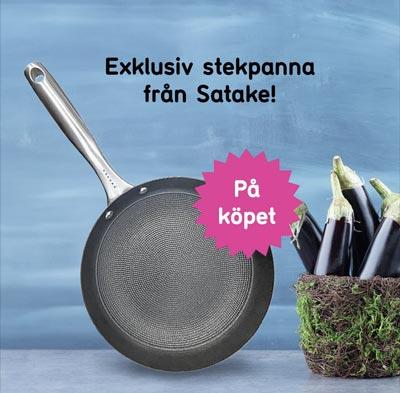 inkClub - få en exklusiv stekpanna från Satake på köpet