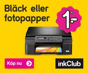 Deal fr&aring;n inkClub: Prova bl&auml;ck &amp; fotopapper f&ouml;r 1 kr