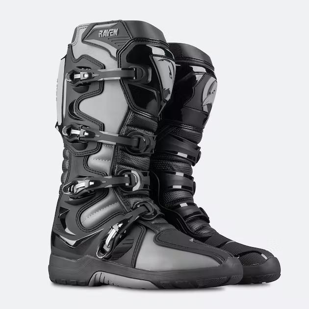 Raven Commander Enduro-stövlar Svart