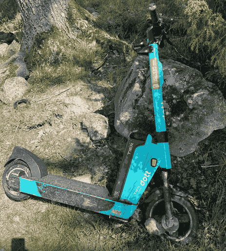 Prova att hyra en elscooter gratis hos Dott