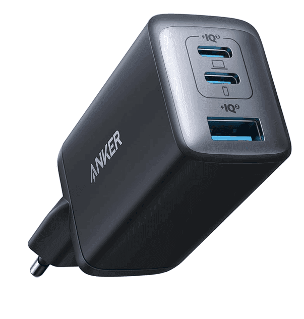 Anker Nano II 65W 3-Port USB-C-laddare