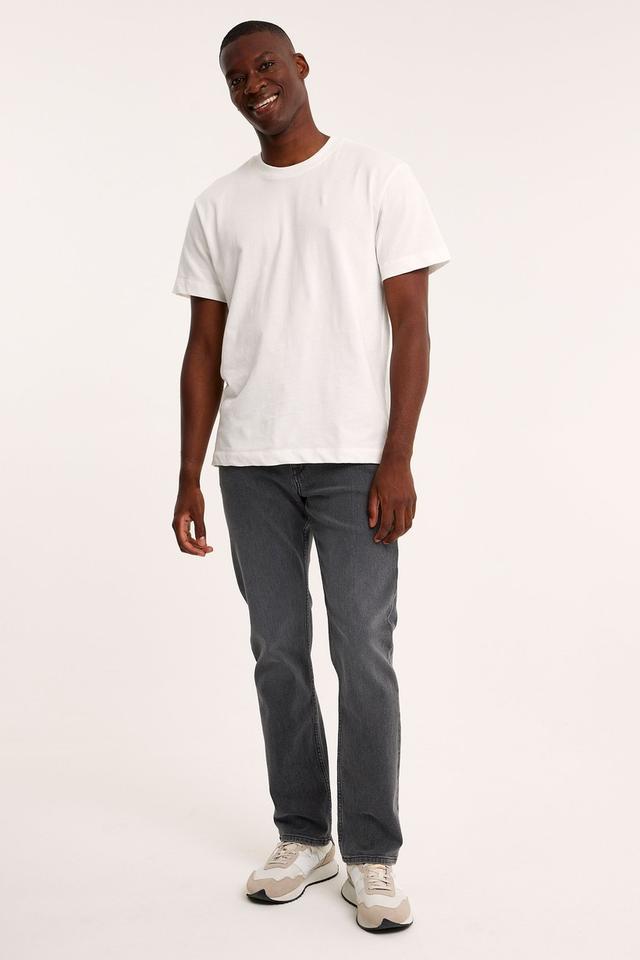 Silvergrå Herrjeans - Regular Fit