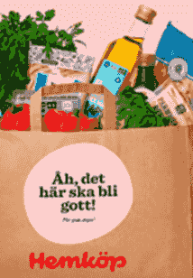 Få 100 kr rabatt när du handlar online hos Hemköp