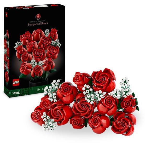 LEGO Icons Rosbukett - Botanical Collection Heminredning