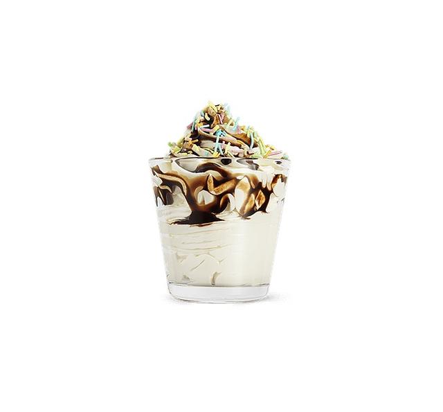 Sundae choklad & strössel för 19 kr hos Max