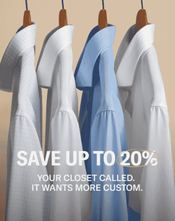Upp till 20 % rabatt hos Tailor Store