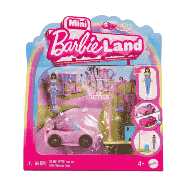 Barbie Mini Cabriolet med Färgbyte