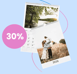 30 % rabatt på fotokalender hos Fotoklok.se