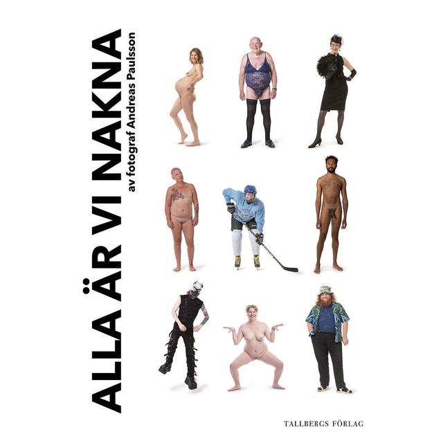 Alla är vi nakna bok kartonnage