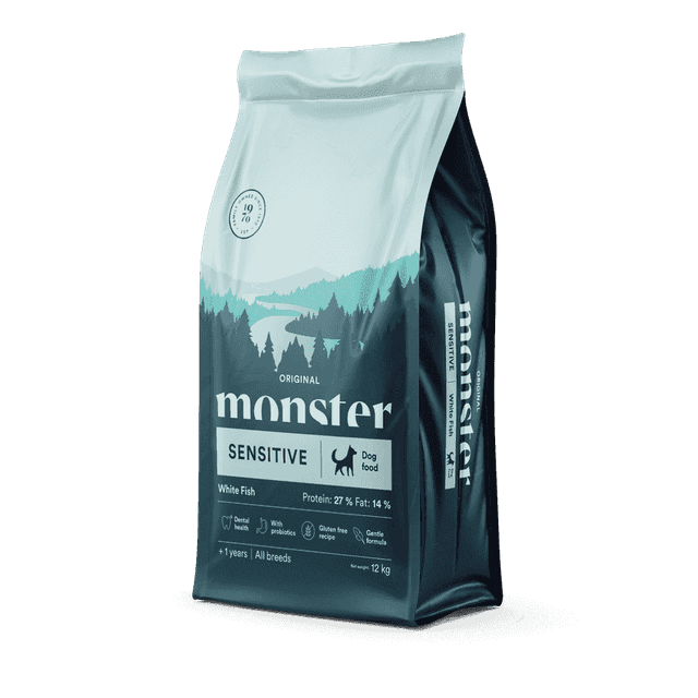 Monster Dog Original Sensitive White Fish