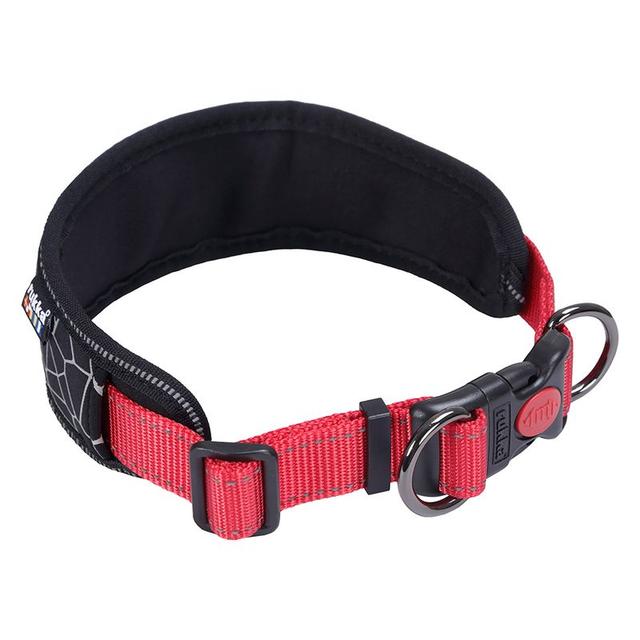 Rukka Cube Soft Hundhalsband Röd/Svart