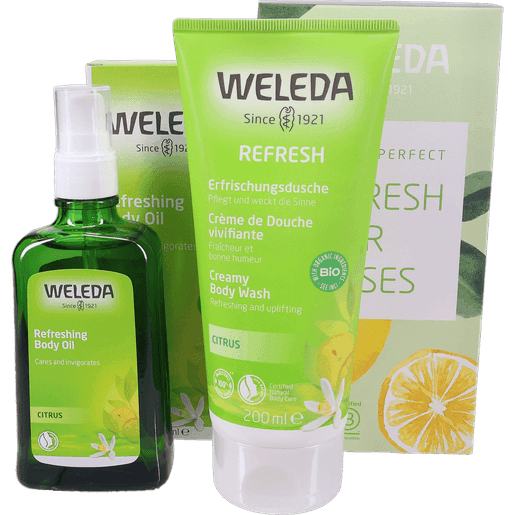 Citrus Body Oil & Body Wash Set