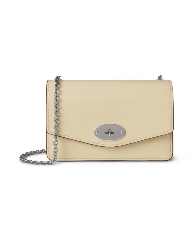 Mulberry Small Darley Buttermilk Patent Bag