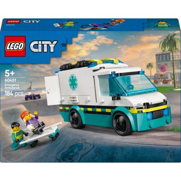 LEGO City 60451 Ambulans Utryckning