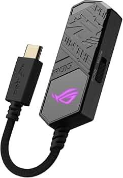 USB-C to 3.5 mm gaming DAC with AI Noise-Canceling Mic.