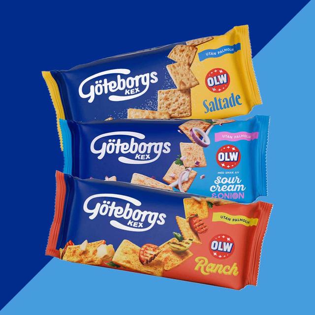 5 kr Cashback på Göteborgs Kex OLW-smaker