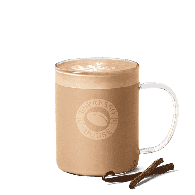 Krämig Vanilj Latte Dryck
