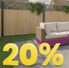 20 % rabatt hos vidaXL när du köper två utemöbler