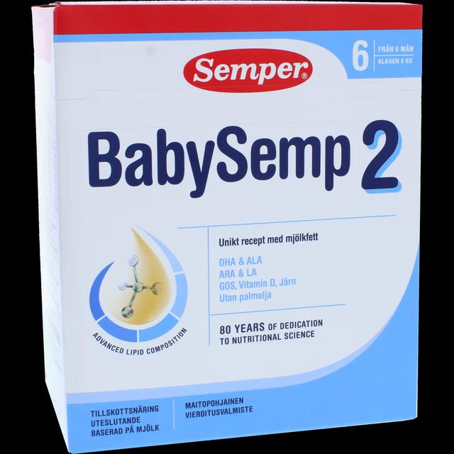 2 x Semper tillskottsnäring.