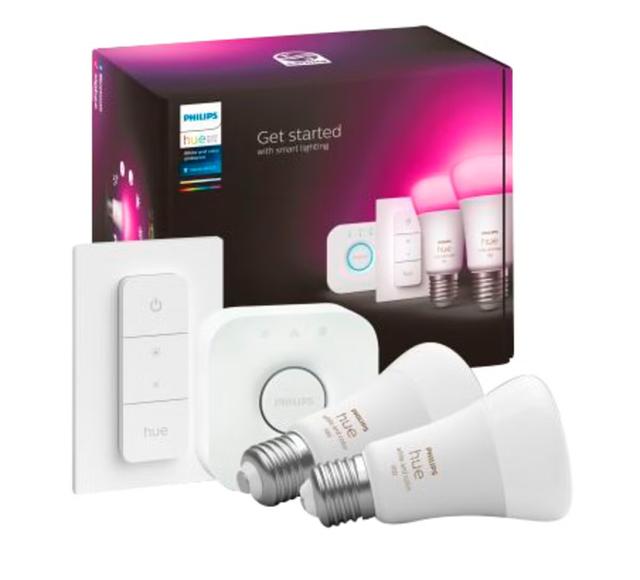 Philips Hue White and Color Ambiance E27 Startpaket